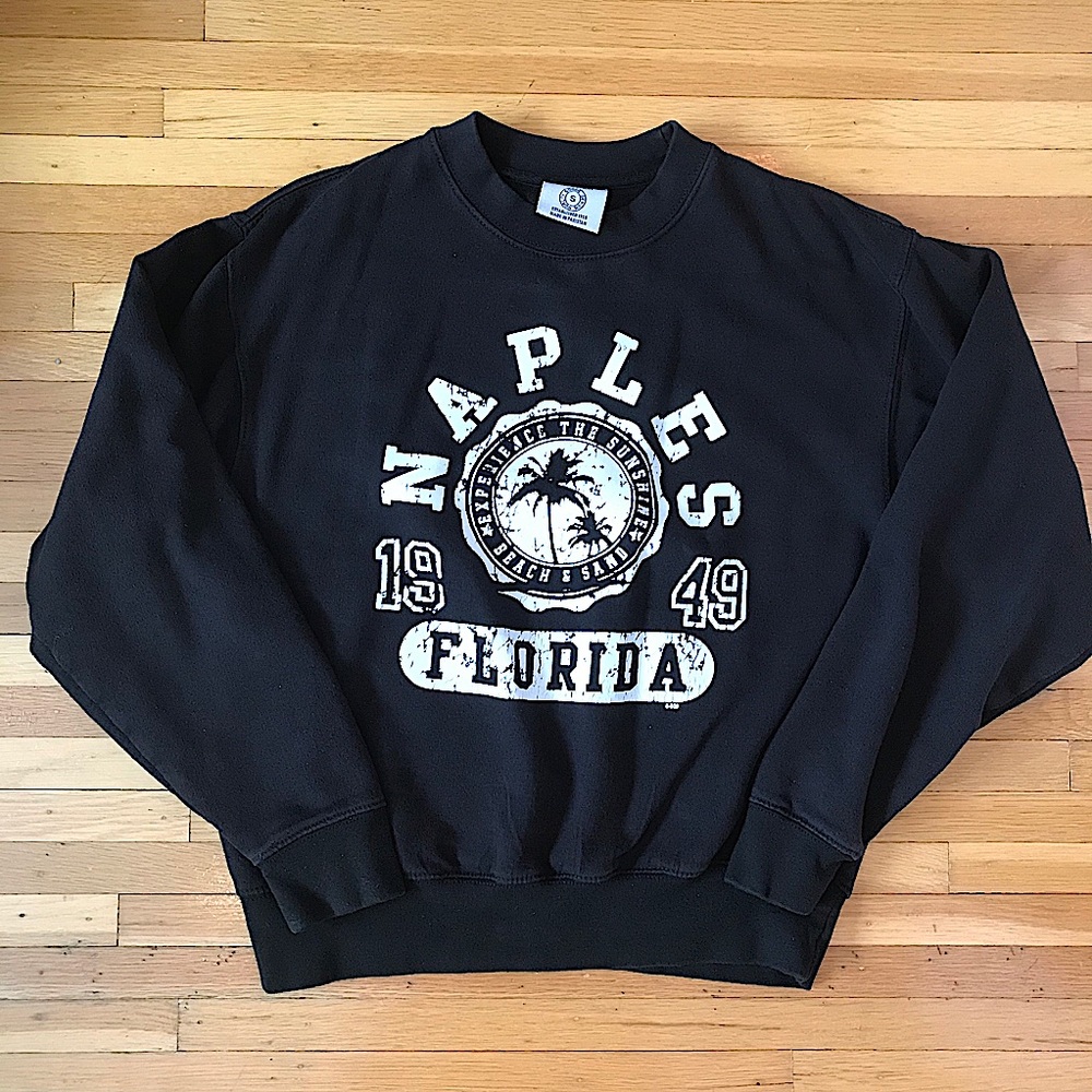 Naples, Florida Souvenir Crew Neck Sweatshirt
